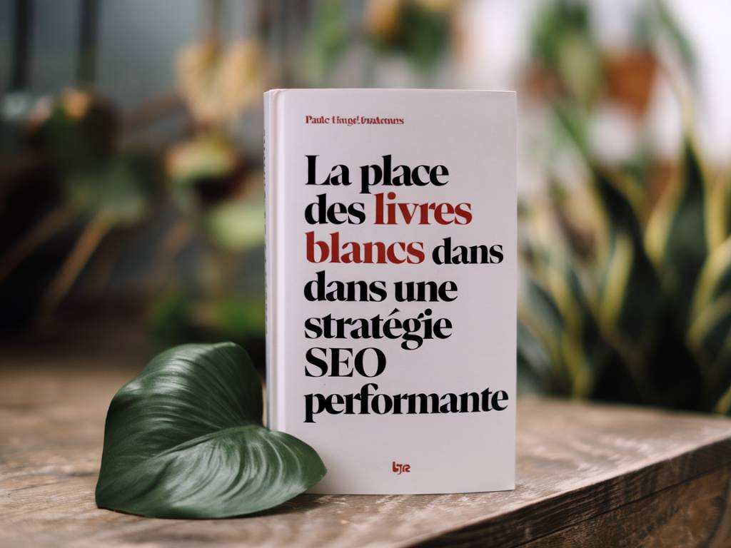 « La place des livres blancs dans une stratégie SEO performante »